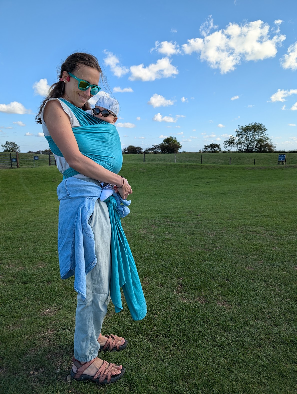 Pemi has the coolest sunglasses